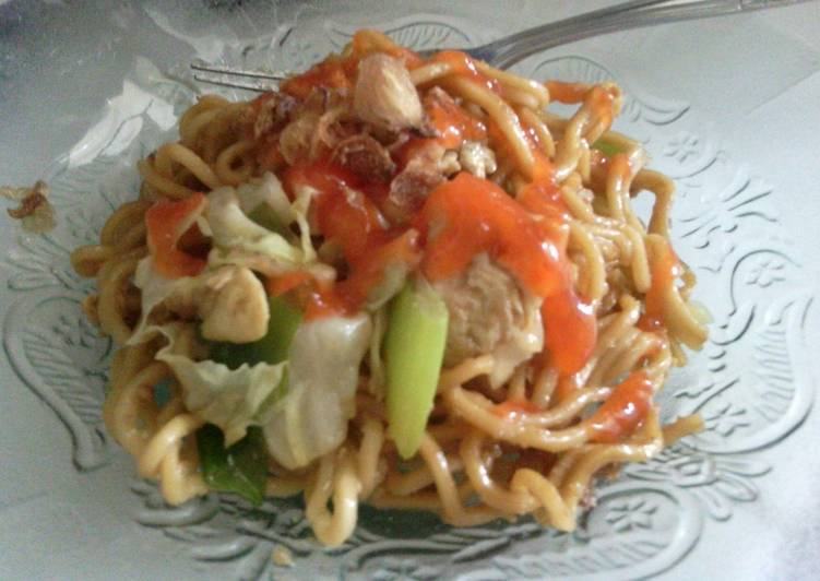 resep lengkap untuk Mie  Goreng Jawa rasa Tionghoa