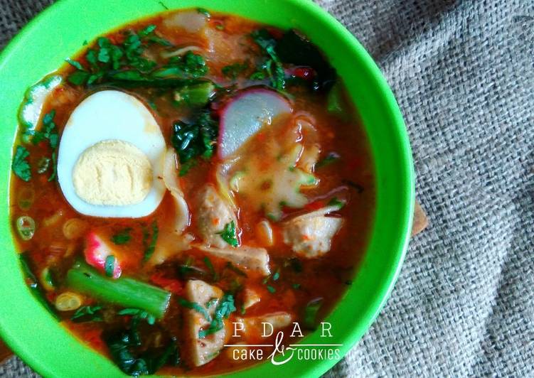 resep makanan Seblak Nyemek