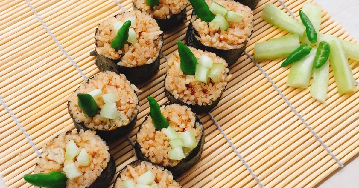 Resep Nasi goreng sushi oleh evina nahar - Cookpad