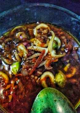 Cumi bumbu kecap simpel (5 menit)