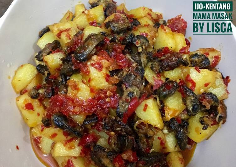 resep makanan Sambalado kerang ijo dan kentang