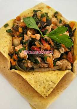 Telur bungkus daging