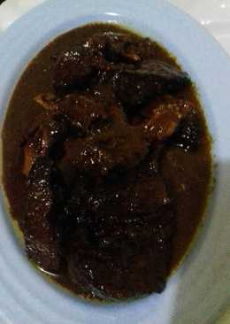 Semur daging kambing rasa pedas