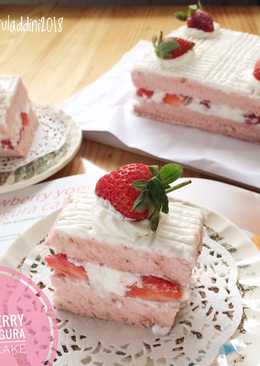 Strawberry Yogurt Ogura Shortcake