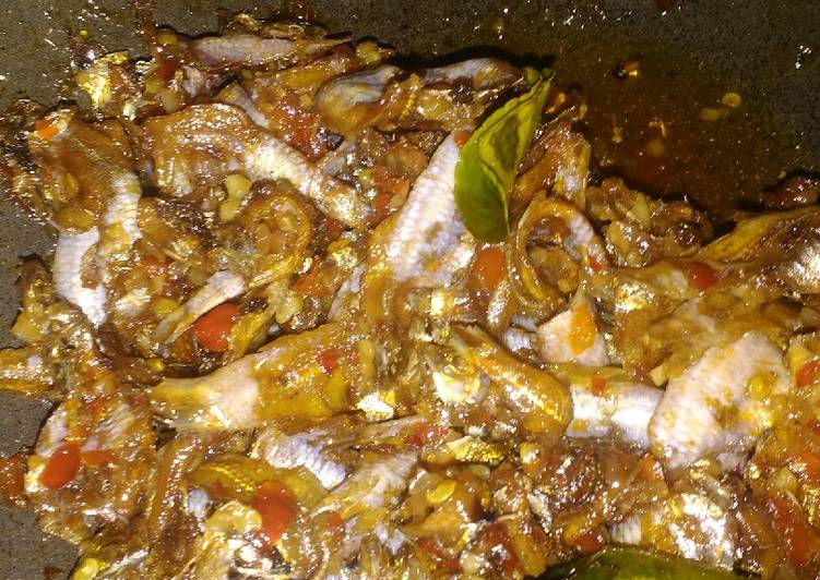 resep masakan Balado ikan asin kapas