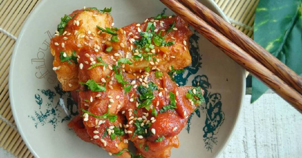 9 resep ayam panggang korea enak dan sederhana - Cookpad