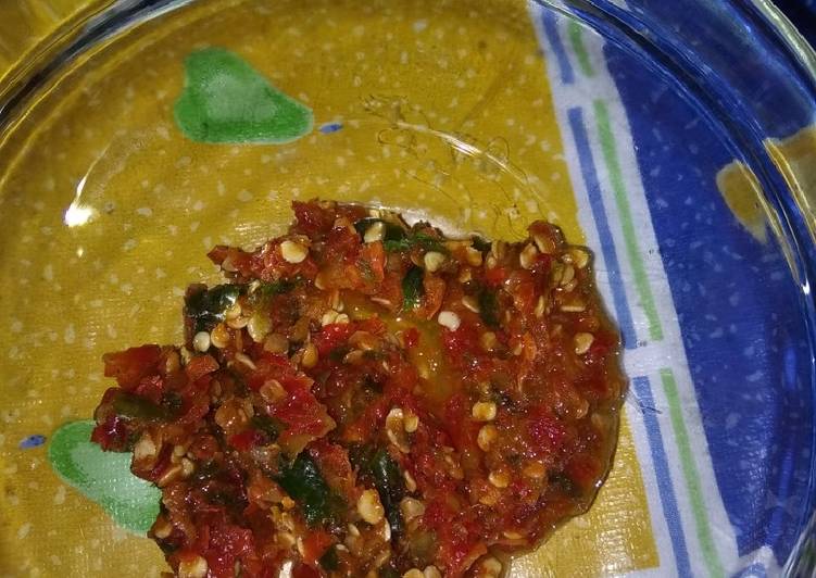 Resep Sambel limo Karya Dapur IYONK