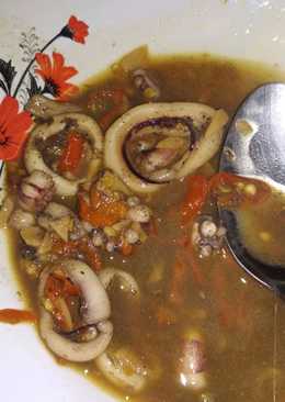 Oseng cumi pedas