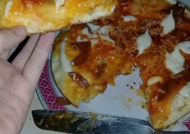 gambar untuk resep makanan Pizza teplon mantap