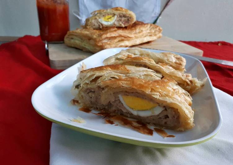 resep Picnic Roll daging sapi #KitaBerbagi