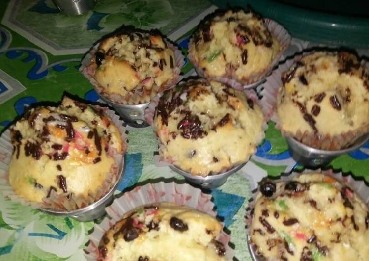 resep lengkap untuk Cheese Milk Custard Muffin