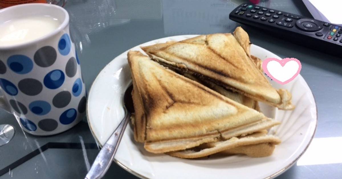 Resep Roti  Bakar Coklat Keju dan Susu Putih  Hangat menu 