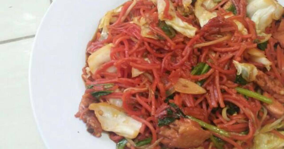  Resep  Mie merah  goreng  oleh putriayuhr Cookpad