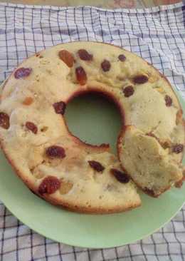 Banana cake with kismis