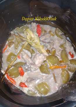 Garang Asem Ayam Kampung (ala rice cooker)