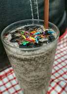 Milkshake vanilla with Oreo