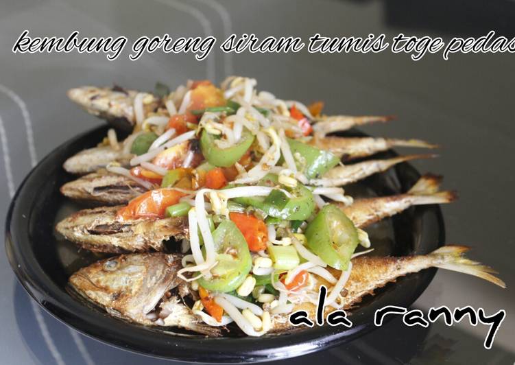 Resep Kembung goreng gurih siram toge pedas Kiriman dari Ranny
tanudibrata