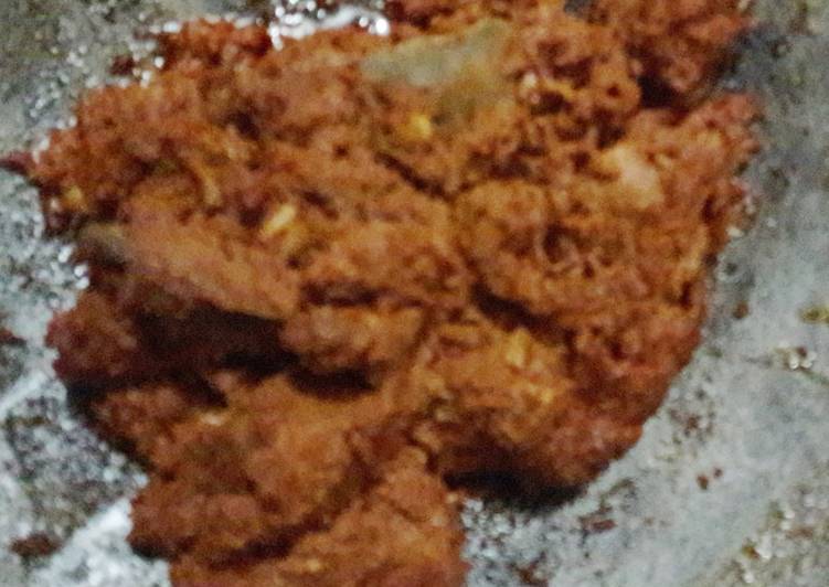 resep masakan Rendang Daging Bumbu Minimalis