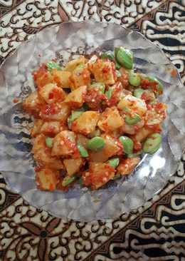 Balado kentang petai