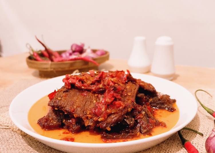 resep Dendeng Balado