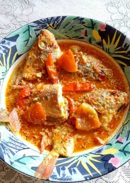 Gulai ikan kakap merah pedas