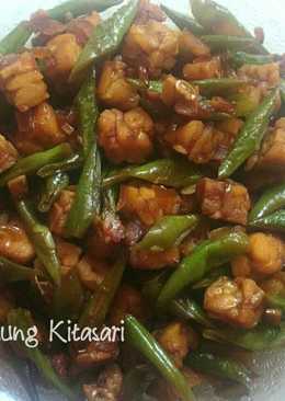 Tumis tempe buncis