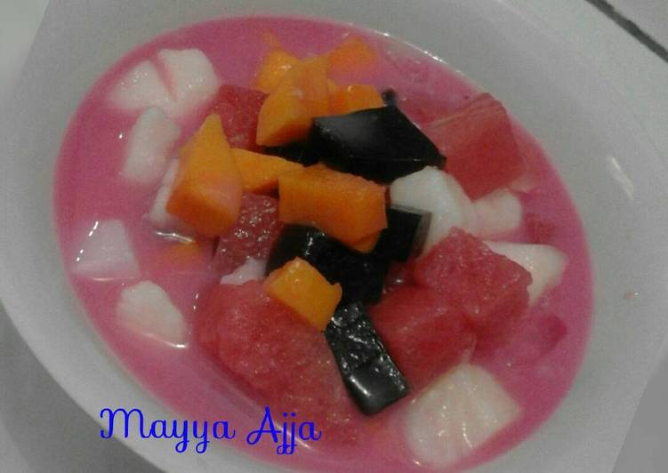 resep makanan ES Buah alakadar nya