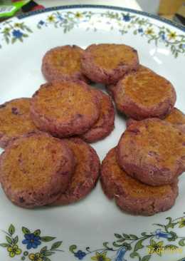 Getuk ubi kelapa panggang teflon