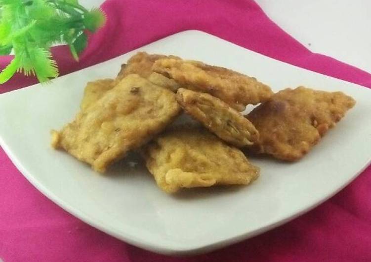 resep makanan Tempe garit bungkus tiwul