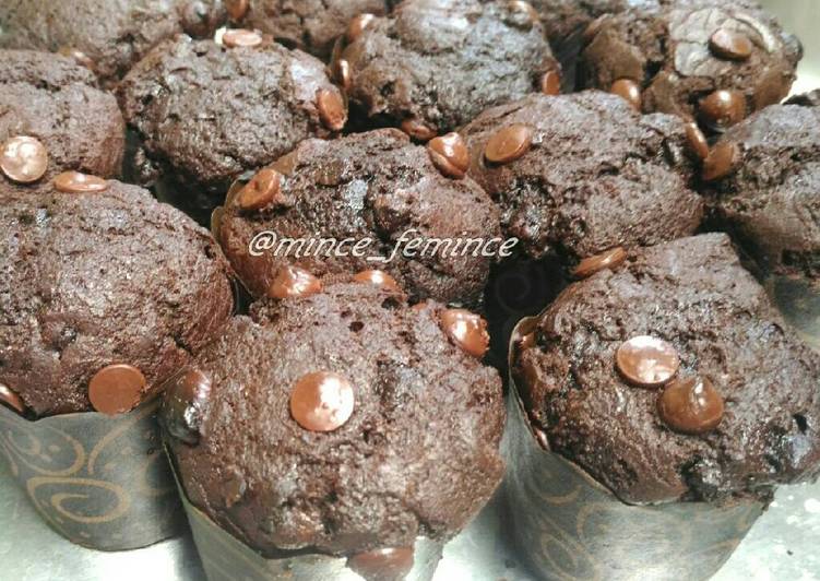 resep Moist Chocolate Muffin a la LONESTAR1