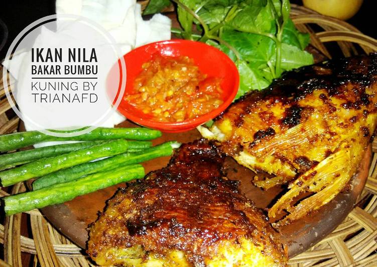 Resep Ikan Nila Bakar Bumbu Kuning. Simpel Oleh Triana Fitria (Ummu
Unaisah)