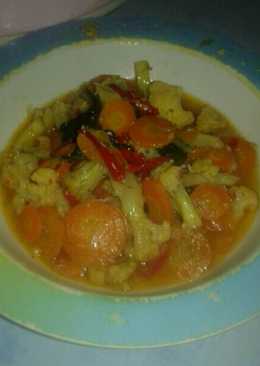 Capcay pedas 2 sayur ala suami