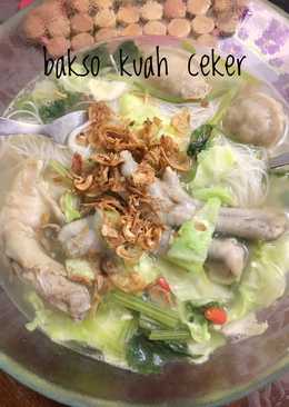 Bakso Kuah ceker