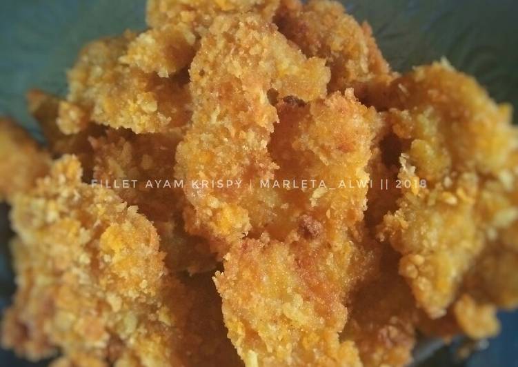 gambar untuk resep makanan Fillet ayam krispy