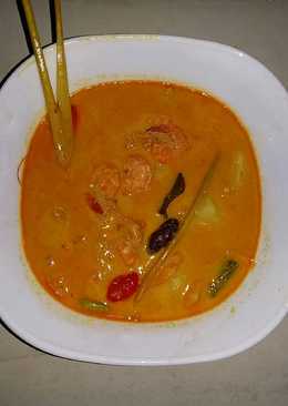 Gulai udang padang