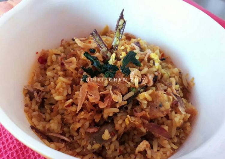 resep masakan Nasi Goreng Sapi Bumbu Rempah