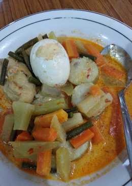 Lontong sayur ayam