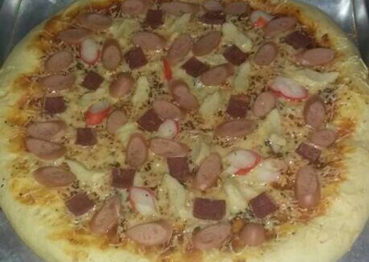 gambar untuk resep makanan Pizza hot