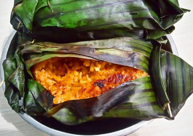 gambar untuk resep makanan Nasi bakar tuna favorit suami