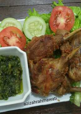 Bebek Goreng sambel ijo