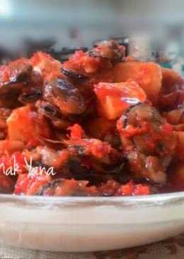 Kerang + Kentang Balado