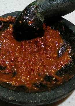 Sambal terasi (sambal lamongan)