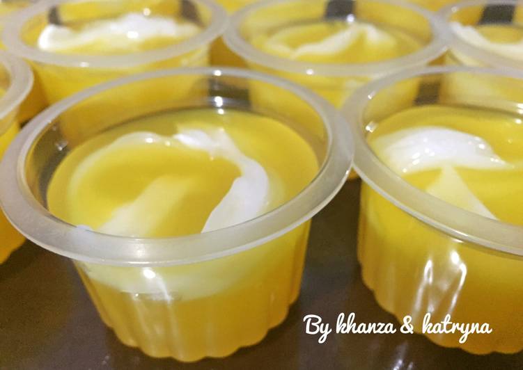 Resep Puding degan jeruk ?? Kiriman dari Anna Maya