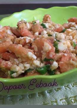 17. Udang Saos Telor Asin Homemade