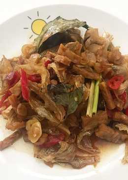 Ikan Asin Kapas & Orek Tempe