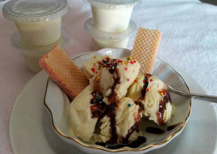 Resep Es krim durian coklat segar Oleh Bunda AtgafByan