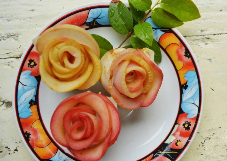 resep Rose Apple Roll Tanpa Oven