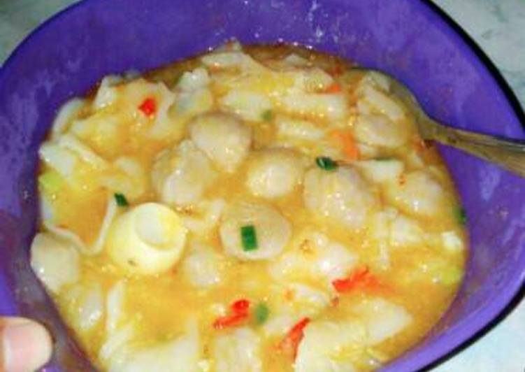 Resep Seblak kerupuk & bakso Oleh Riski Rastiani