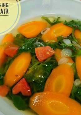 Sayur Bening Selada Air (utk diet asam urat/ low purin)