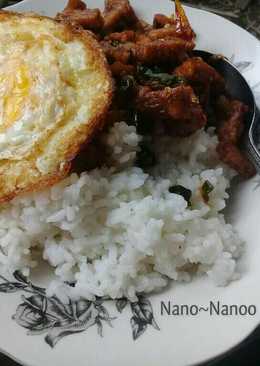 Nasi Telur aka NASTEL ala burjo Jogja #pr_homemadestreetfood